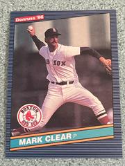 Mark Clear #493 Baseball Cards 1986 Donruss Prices
