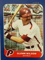 Glenn Wilson #95 Baseball Cards 1986 Fleer Mini Prices