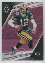 Aaron Rodgers [Pink] #70 Football Cards 2019 Panini Phoenix Prices