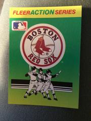 Boston Red Sox Baseball Cards 1990 Fleer Action Series Stickers Prices