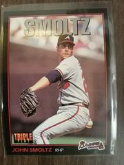 John Smoltz #67 Baseball Cards 1993 Panini Donruss Triple Play Prices