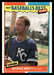 George Brett #6 Baseball Cards 1987 Fleer Baseball's Best Prices