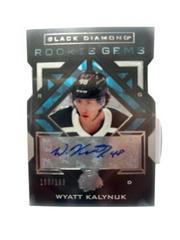 Wyatt Kalynuk Hockey Cards 2021 Upper Deck Black Diamond Rookie Gems Prices