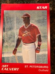 Art Calvert #48 Baseball Cards 1989 Star Prices