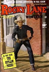 Rocky Lane Western #15 (1950) Comic Books Rocky Lane Western Prices