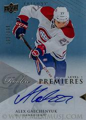 Alex Galchenyuk [Autograph] #107 Hockey Cards 2013 Upper Deck Trilogy Prices