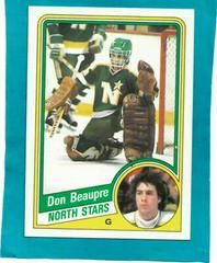 Don Beaupre #70 Hockey Cards 1984 Topps Prices