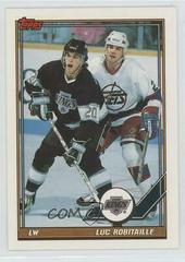 Luc Robitaille #405 Hockey Cards 1991 Topps Prices