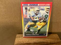 Charles Arbuckle #639 Football Cards 1990 Panini Score Prices