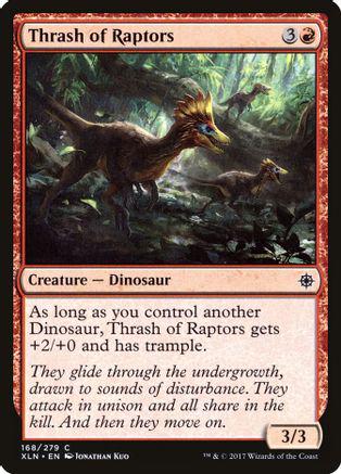 Thrash of Raptors #168 Magic Ixalan