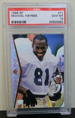 Michael Haynes #71 Football Cards 1995 SP Prices