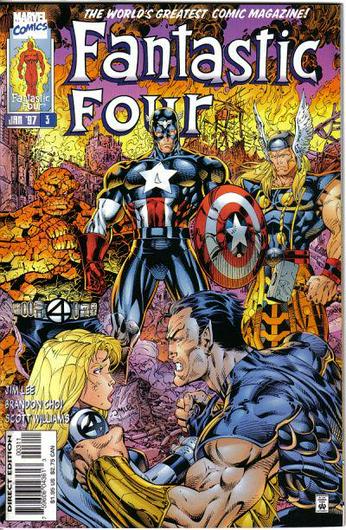 Fantastic Four #3 (1997) Cover Art