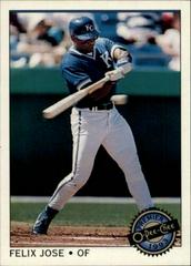 Felix Jose #128 Baseball Cards 1993 O Pee Chee Premier Prices