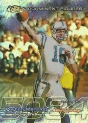 /5084 | Peyton Manning [w/ Coating] Football Cards 1999 Topps Finest Prominent Figures