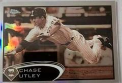 Chase Utley [Sepia Refractor] #25 Baseball Cards 2012 Topps Chrome Prices