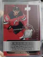 Jack Hughes Hockey Cards 2019 Upper Deck Trilogy Rookie Renditions Prices