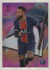 Neymar Jr. [Pink Refractor] Soccer Cards 2020 Topps Finest UEFA Champions League Prices