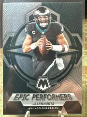 Jalen Hurts #EP-JHT Football Cards 2023 Panini Mosaic Epic Performers Prices