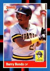 Barry Bonds #326 Baseball Cards 1988 Donruss Prices