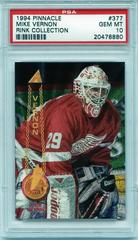 Mike Vernon [Rink Collection] Hockey Cards 1994 Pinnacle Prices