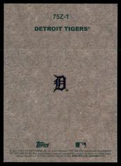 Back | Detroit Tigers Baseball Cards 2024 Topps Heritage Zoo’s Who Stick-On