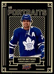Auston Matthews #P-17 Hockey Cards 2022 Upper Deck UD Portraits Prices