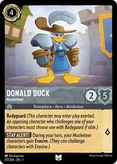 Donald Duck - Musketeer [Foil] Lorcana First Chapter Prices