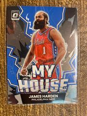 James Harden #5 Basketball Cards 2022 Panini Donruss Optic My House Prices
