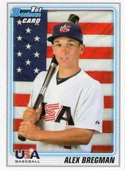 Alex Bregman #BDPP95 Baseball Cards 2010 Bowman Draft Picks & Prospects Prices