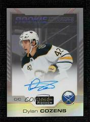 Dylan Cozens [Rainbow] Hockey Cards 2020 O Pee Chee Platinum Rookie Autographs Prices