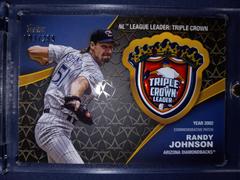 Randy Johnson [Black] #CA-RJ Baseball Cards 2023 Topps Crowning Achievements Commemorative Patch Prices