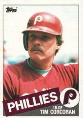 Tim Corcoran #302 Baseball Cards 1985 Topps Prices