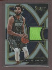 Karl Anthony Towns #SS-KA Basketball Cards 2022 Panini Select Selective Swatches Prices