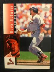 Mark McGwire #6 of 30 Baseball Cards 1998 Upper Deck McGwire's Chase for 62 Prices