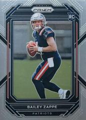Bailey Zappe Football Cards 2022 Panini Prizm Prices