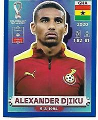 Alexander Djiku [Blue Border] #GHA 7 Soccer Cards 2022 Panini World Cup Qatar Stickers Prices