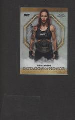 Cris Cyborg #OH-CJ Ufc Cards 2019 Topps UFC Chrome Octagon of Honor Prices