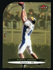 Bennie Joppru [Gold Medallion] #191 Football Cards 2003 Ultra Prices