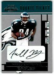 Freddie Mitchell [Autograph] #128 Football Cards 2001 Playoff Contenders Prices
