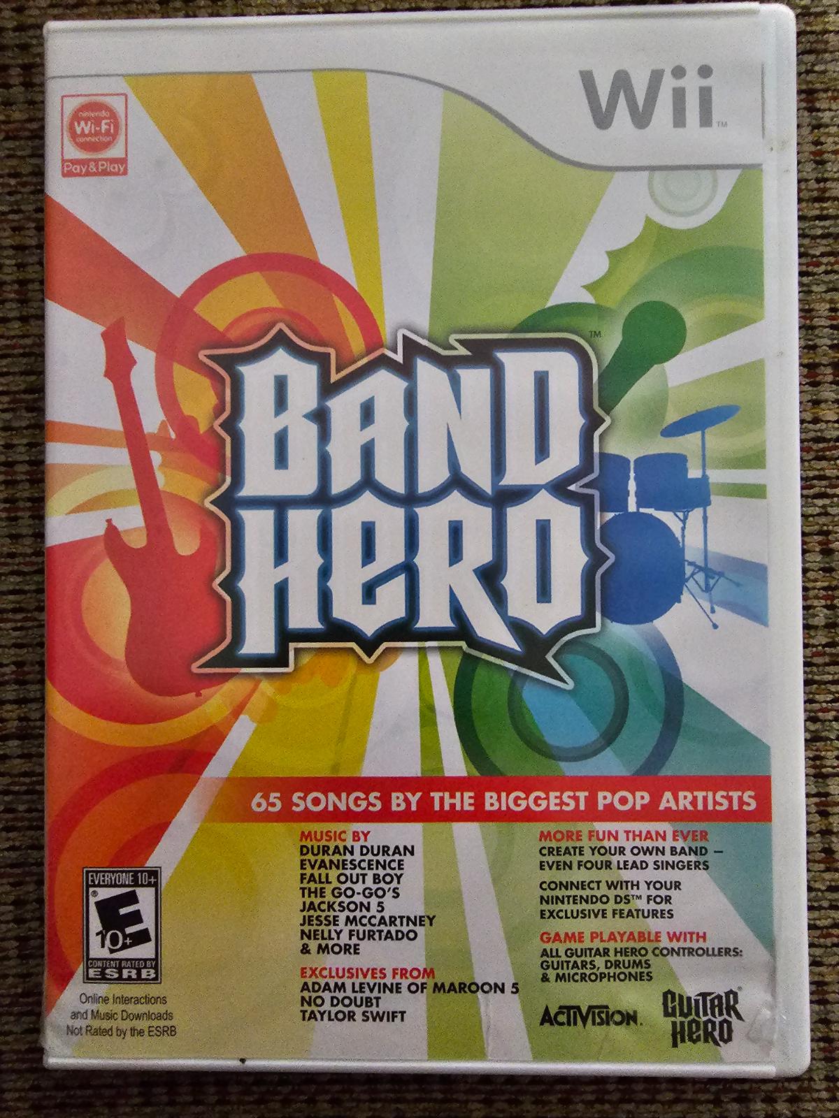 Band Hero Item and Box only Wii