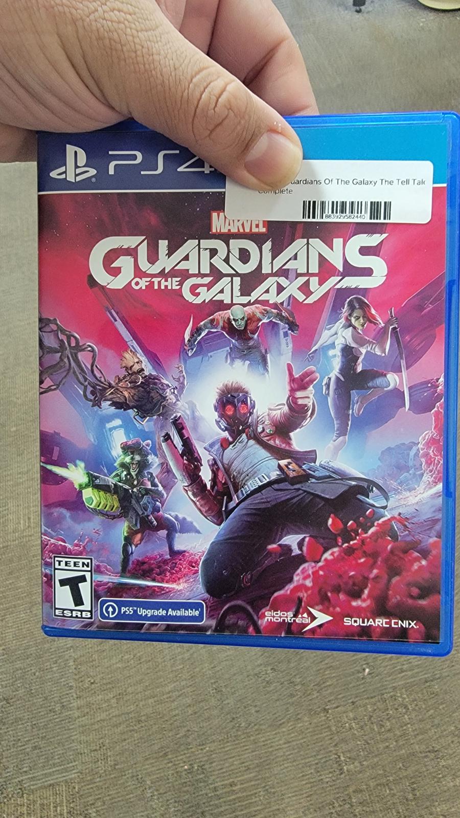 Marvel's Guardians of the Galaxy | Item, Box, and Manual | Playstation 4