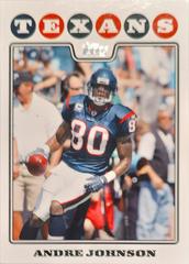 Andre Johnson #129 Football Cards 2008 Topps Prices
