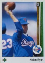 Nolan Ryan #774 Baseball Cards 1989 Upper Deck Prices