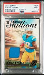 Isaiah Spiller #RS-IS Football Cards 2022 Panini Zenith Rookie Stallions Prices