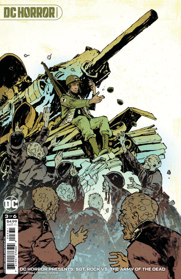 Sgt. Rock vs. The Army of the Dead [Mitten] #3 (2022) Comic Books Sgt. Rock vs. The Army of the Dead