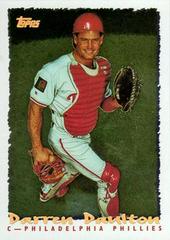 Darren Daulton #270 Baseball Cards 1995 Topps Cyberstats Prices
