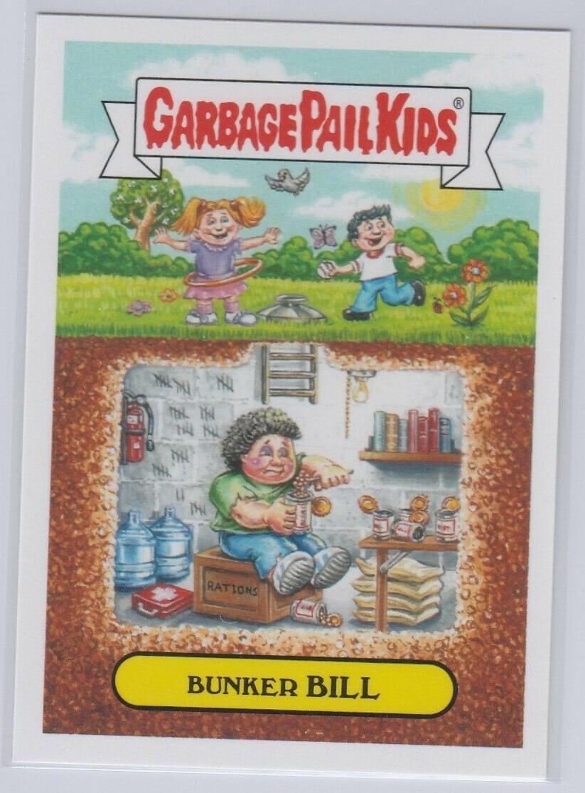 Bunker BILL #6b Prices | Garbage Pail Kids American As Apple Pie | GPK ...