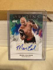 Mark Coleman Ufc Cards 2022 Panini Chronicles UFC Origins Autographs Prices