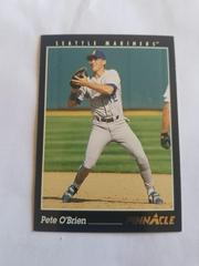 Pete O'Brien #151 Baseball Cards 1993 Pinnacle Prices