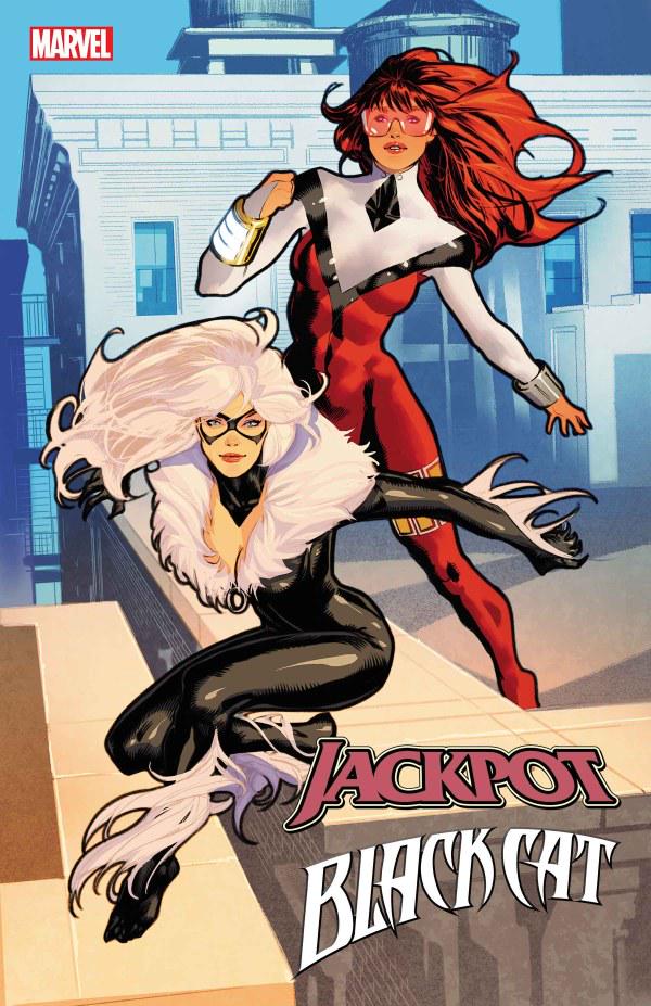 Jackpot and Black Cat [Villalobos] #1 (2024) Comic Books Jackpot and Black Cat